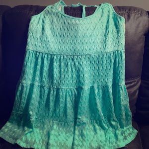 Turquoise Lace Dress